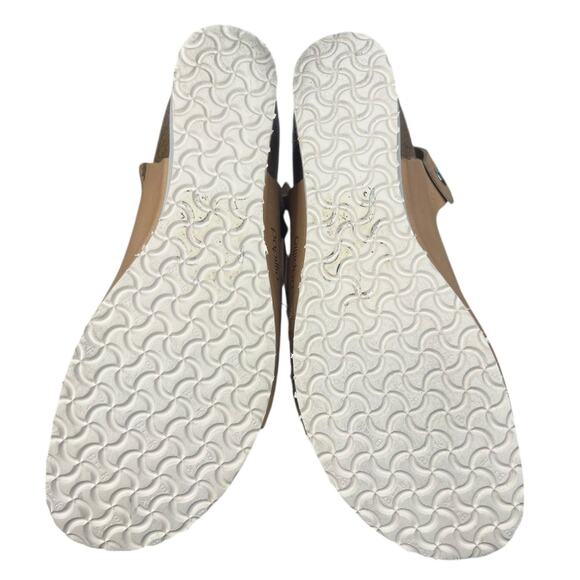 Papillio X Birkenstock Unisex Brown Wedge Sandal Size M 8 W 10 - Picture 9 of 12